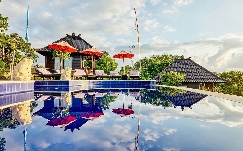 Sunrise Ocean Hut'S Lembongan Hotel Exterior photo