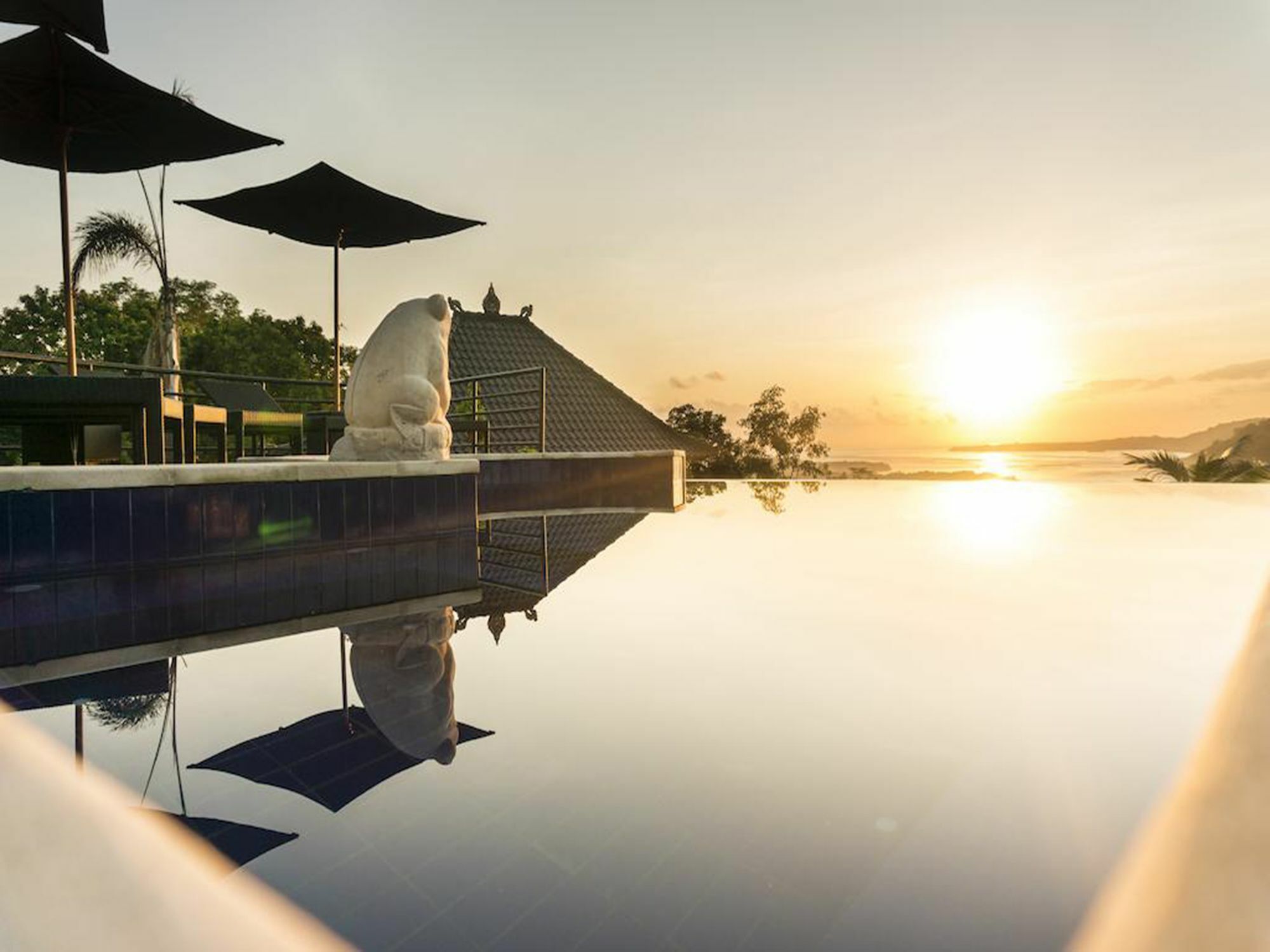 Sunrise Ocean Hut'S Lembongan Hotel Exterior photo